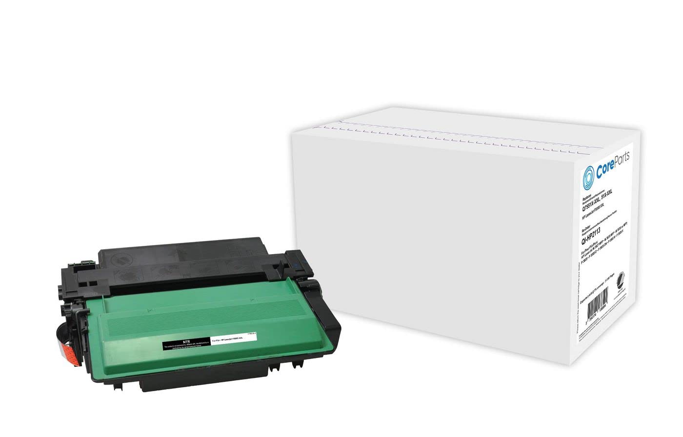 Coreparts Q7551X-XXL Toner - High-capacity black toner cartridge for sharp, professional-quality prints.