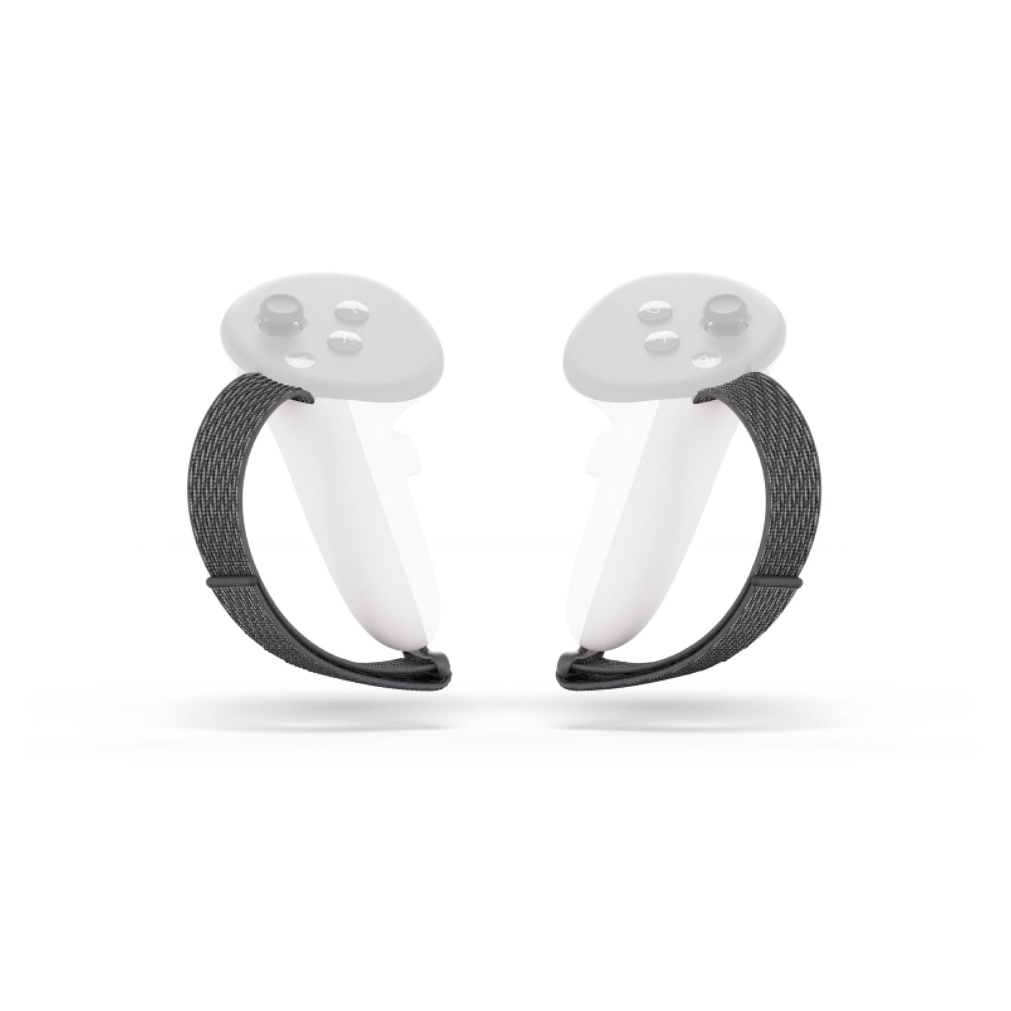 Aktīvās siksnas Meta Quest - Ergonomiskas, regulējamas siksnas Touch Plus kontrolieriem, uzlabota komforta un drošības nodrošināšanai.