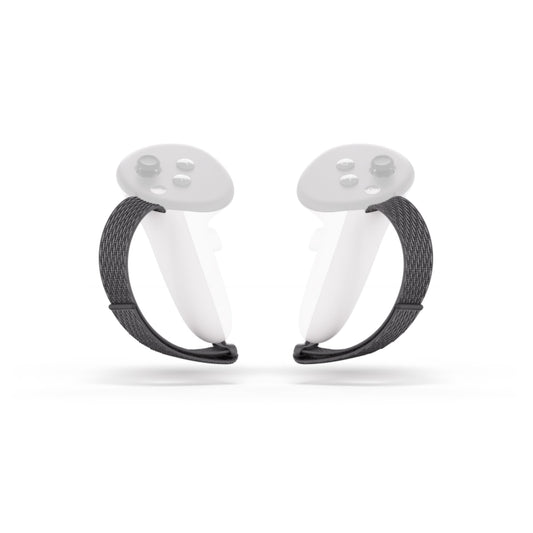 Aktīvās siksnas Meta Quest - Ergonomiskas, regulējamas siksnas Touch Plus kontrolieriem, uzlabota komforta un drošības nodrošināšanai.