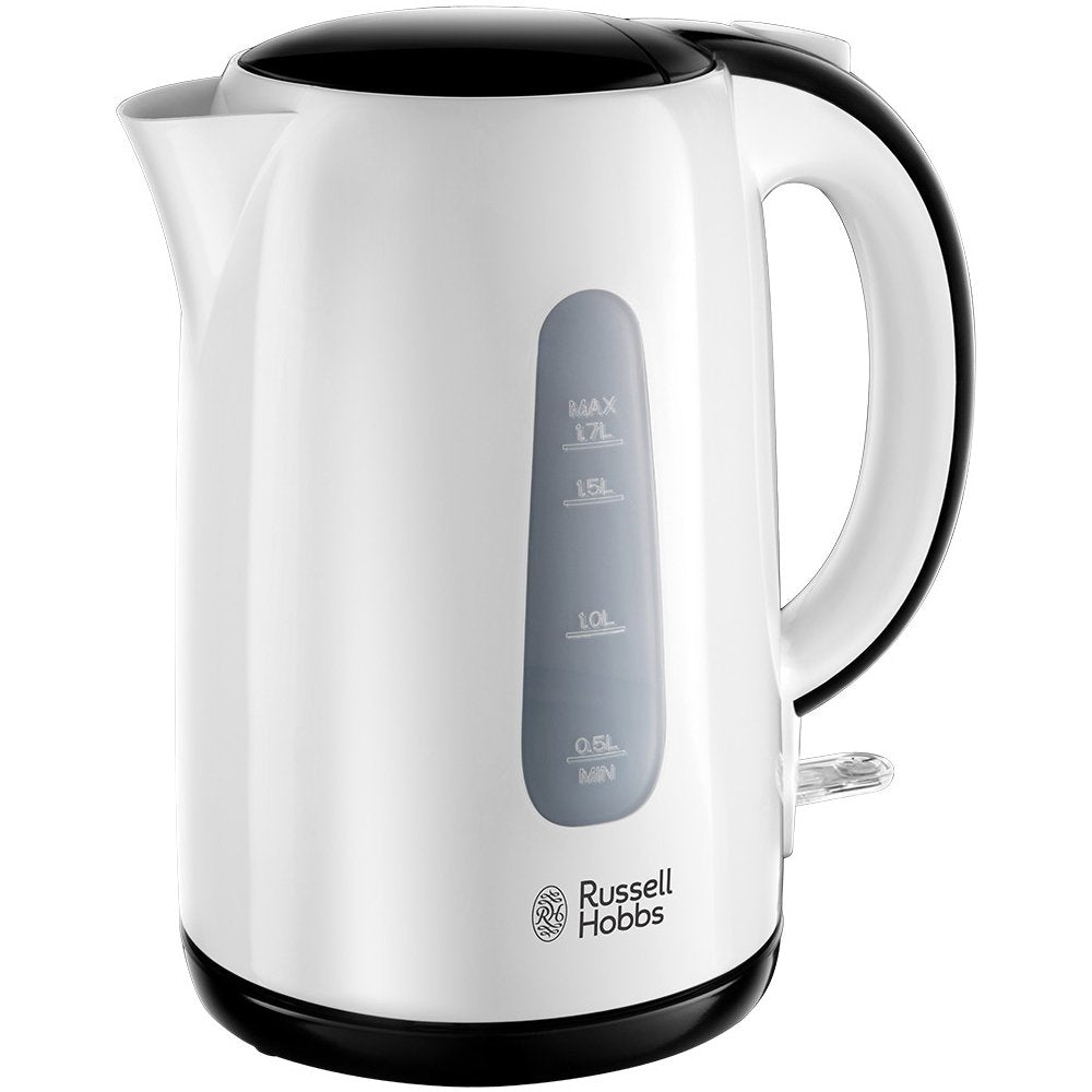 Russell Hobbs ūdens vārītājs - 1,7l, 2200W, slēpts sildītājs, izņemams kaļķa filtrs, automātiska vārīšanas apturēšana