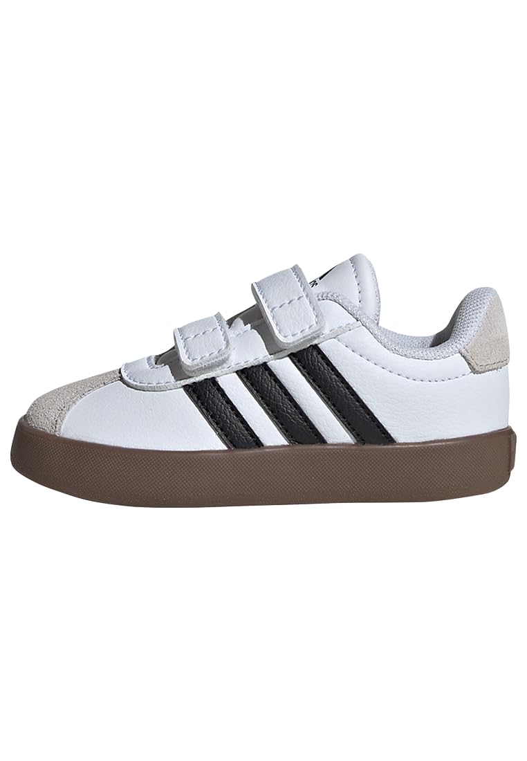 Bērnu kedas adidas Unisex Kinder VL COURT 3.0 SHOES INFANTS, Cloud White/Core Black/Grey One, 24 EU