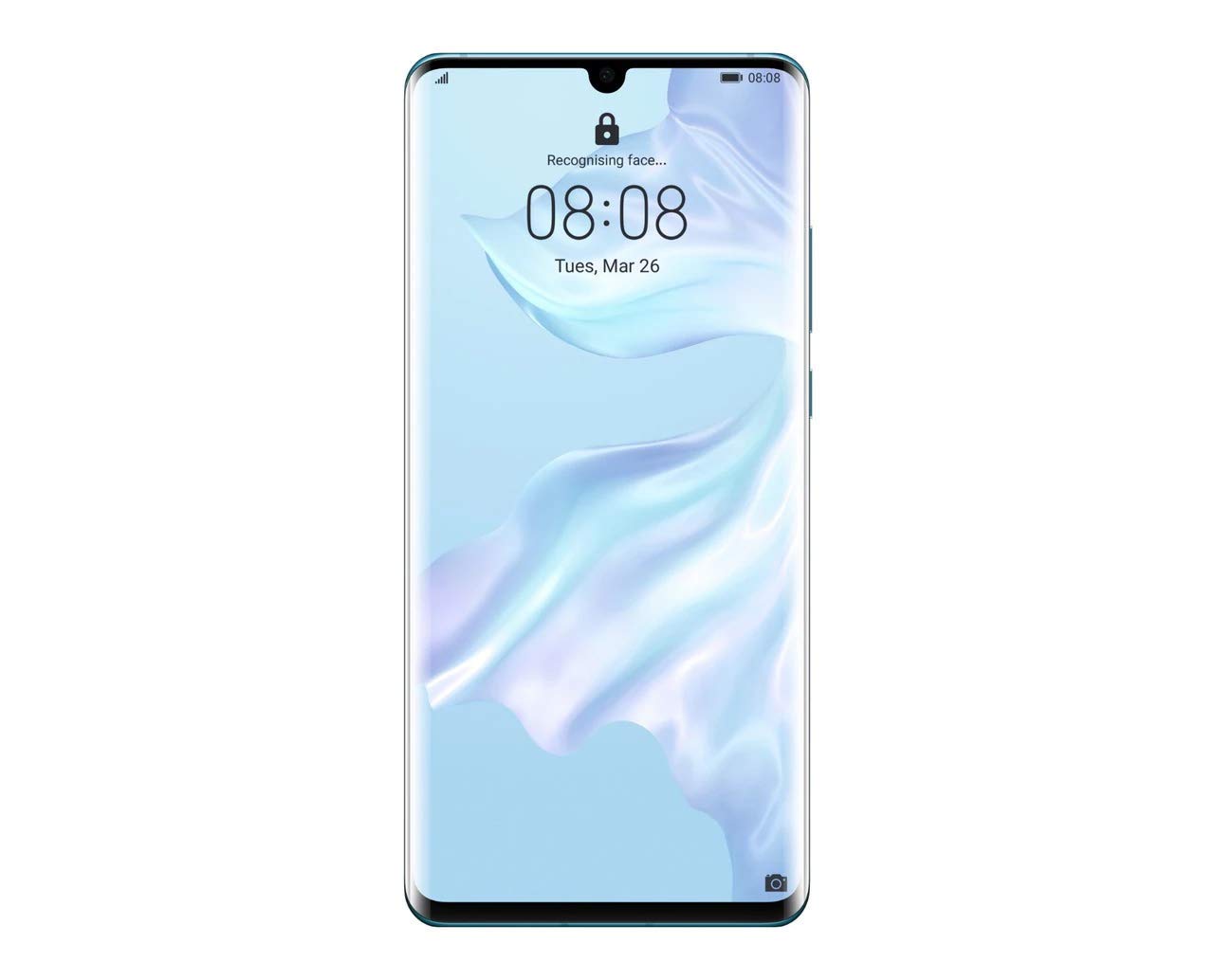 Huawei P30 Pro - 8GB RAM, 128GB storage, Elpojošs Kristāls finish, advanced camera features, sleek design.