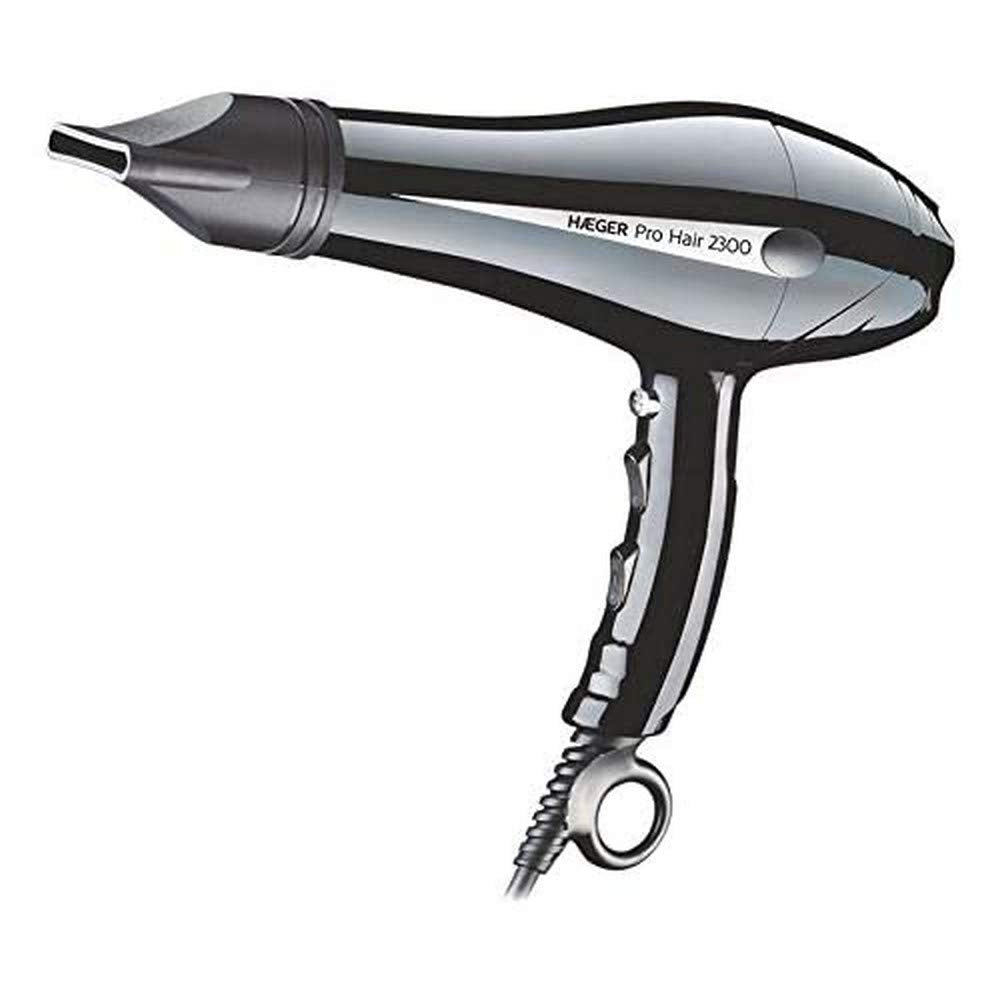 Haeger Pro Hair 2300 Melns matu fēns