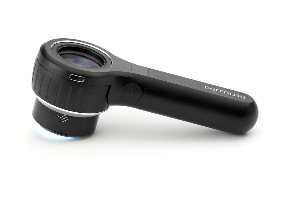 3Gen DermLite IV DL4 - Polarized dermatoscope with PigmentBoost Plus for enhanced skin analysis.