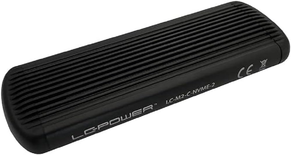 LC-Power HDD Acc LC-M2-C-NVME-2 M.2 NVMe - High-speed storage, compact design, compatible with NVMe SSDs.