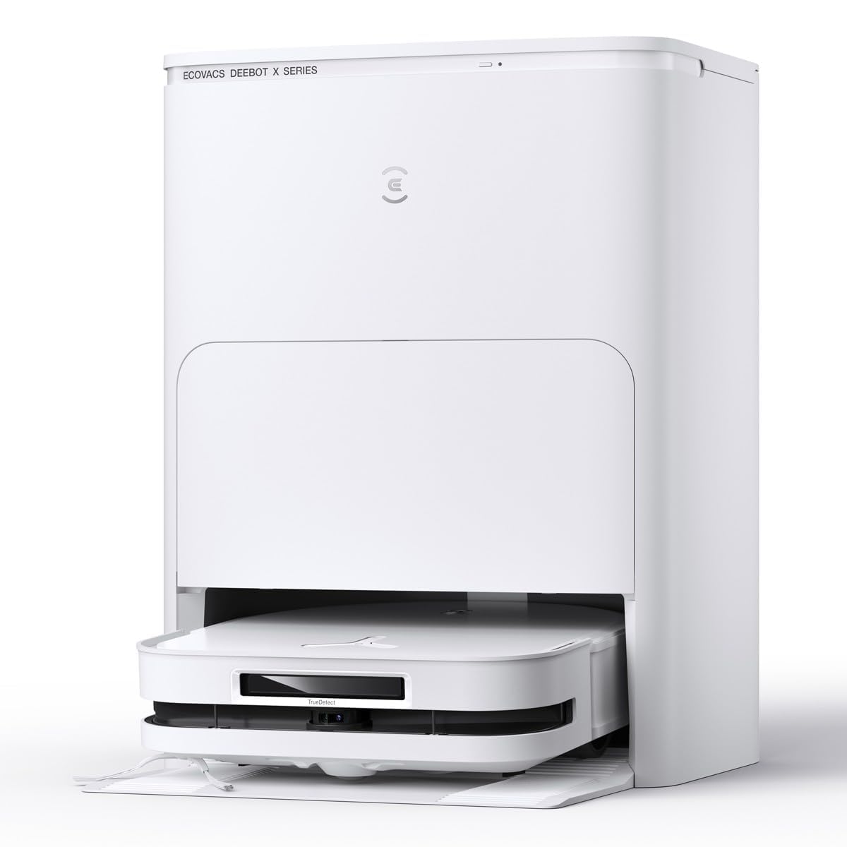 ECOVACS DEEBOT X5 Omni - 12,800Pa sūkšanas jauda, ZeroTangle, TruEdge™, karsta ūdens mopa mazgāšana, automātiska mopa pacelšana