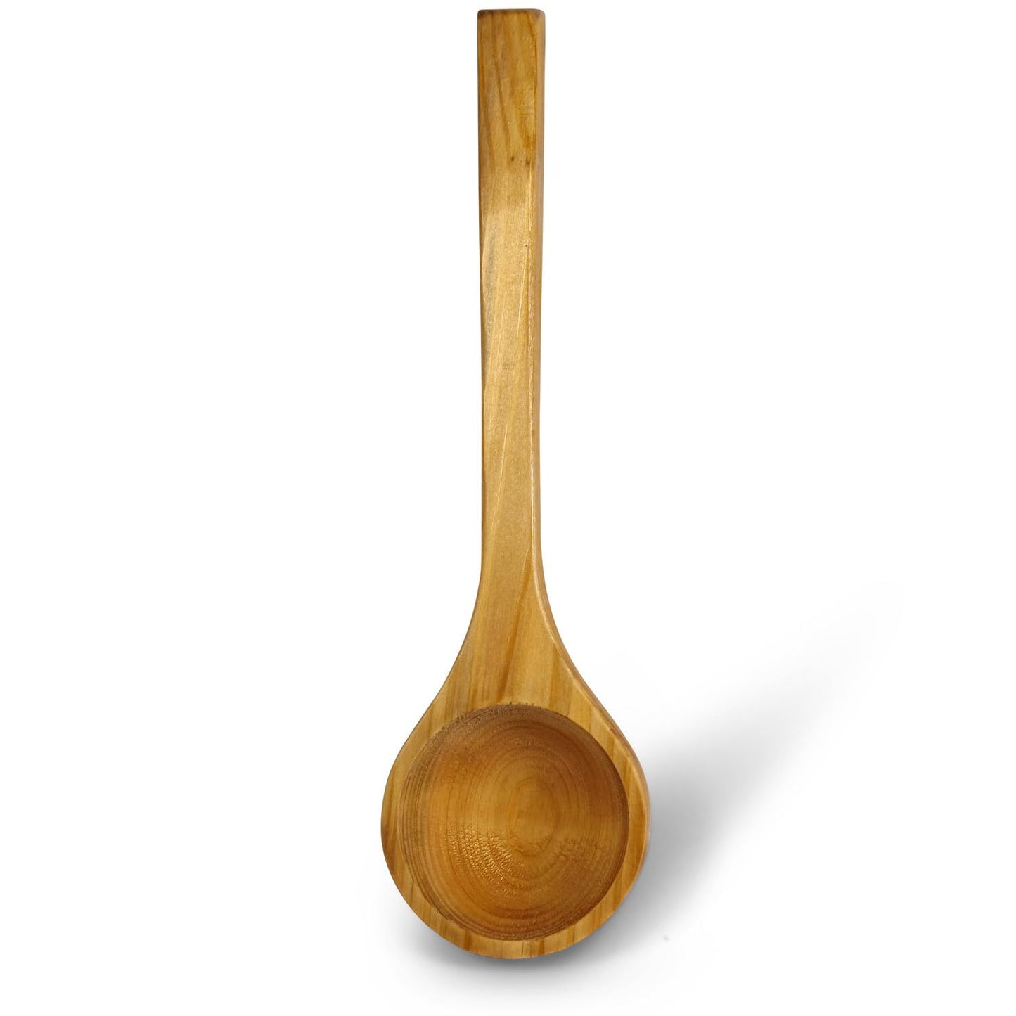Saunas kauss LaJa26 no kvalitatīvas egles, 37 cm, 120 ml, kauss pirts uzlējumiem, saunas piederums