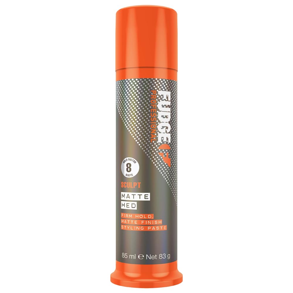 Fudge Professional Matte Hed teksturējoša matu krēma pasta ar vidēju fiksāciju, izteikti matēts finišs, mitrumizturīga ar kaolīna mālu, 83 g