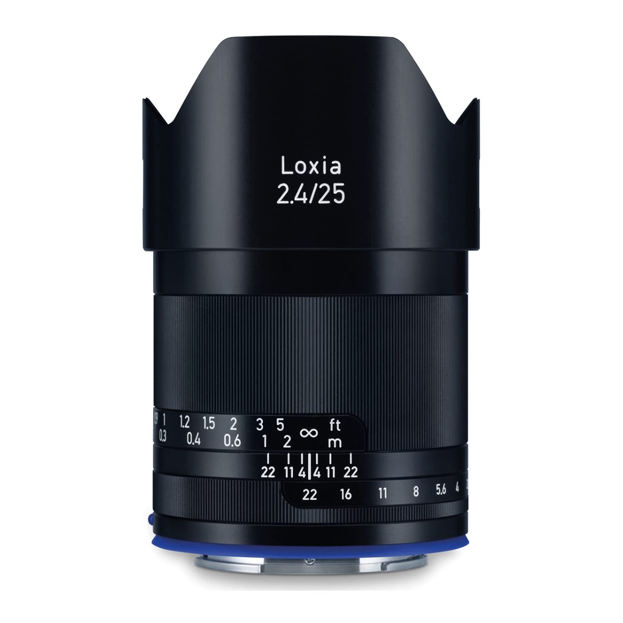 ZEISS Loxia 2.4/25 bezspoguļu pilna formāta sistēmas kamerām no Sony (E-Mount)