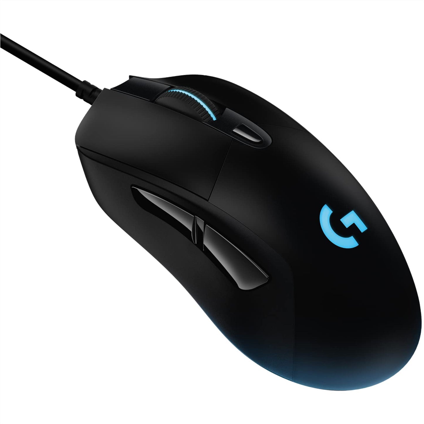 Logitech G403 HERO spēļu pele - HERO 25K DPI, LIGHTSYNC RGB, 87g svars, pīts kabelis, PC/Mac, melna.