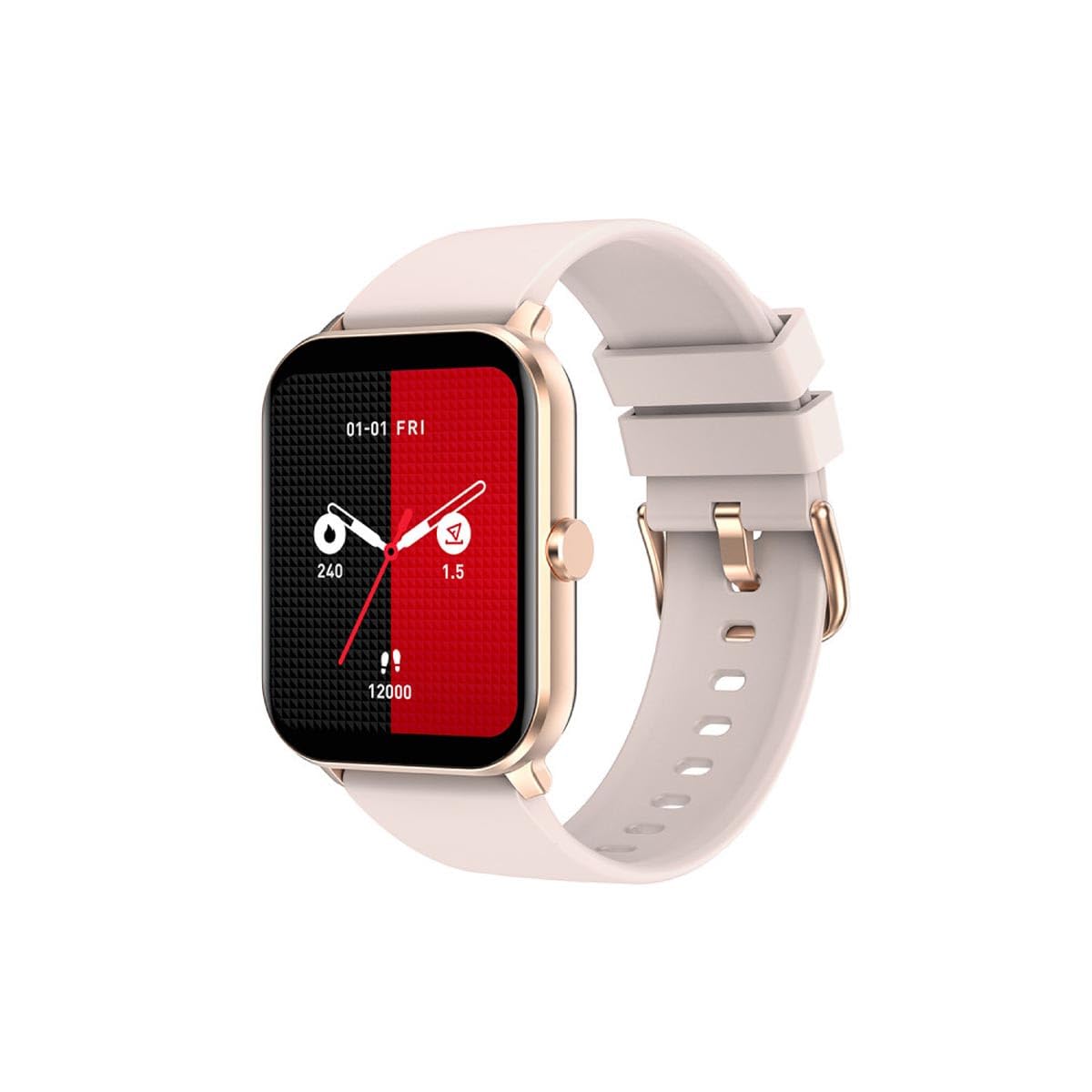 SMARTY 2.0 SW034D – silikonviedpulkstenis ar sirdsdarbības trauksmi, Bluetooth zvaniem, hronogrāfu un lukturīša efektu