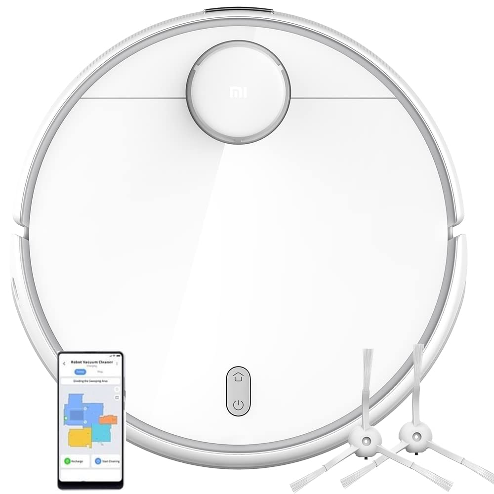 Xiaomi Mi Robot Vacuum-Mop 2 Pro - White, side brushes, efficient cleaning, smart navigation, model 3662515025342