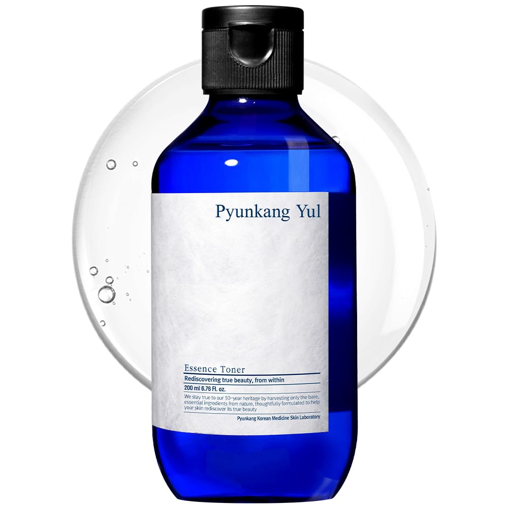 Toniks sejai Pyunkang Yul PKY Essence Toner, augstas koncentrācijas, ādas barjeras atjaunošanai, minimālistiska formula, maigi iedarbīgs, korejiešu ādas kopšanas līdzeklis, 200ml