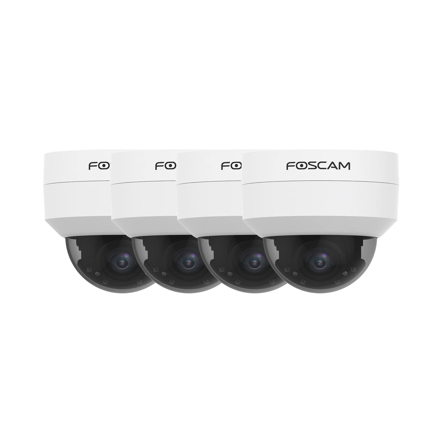 Foscam 4 gabali D4Z – IP kamera āra lietošanai, motorizēta, 4 MP, optiskais tālummaiņa, inteliģenta kustību noteikšana, balta