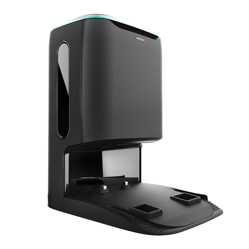 Cecotec pašattīrošā bāze Conga Home 10000 - automātiska iztukšošana, higiēniska tīrīšana, saderīga ar 8000 un 9000 sērijām.