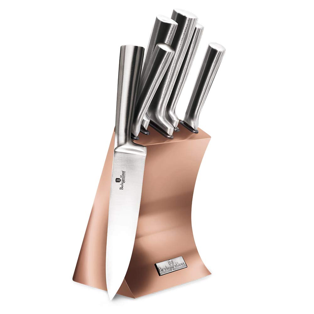 Berlinger Haus Copper BH-2451 - 6-piece kitchen knife set with ergonomic handles and stainless steel blades.