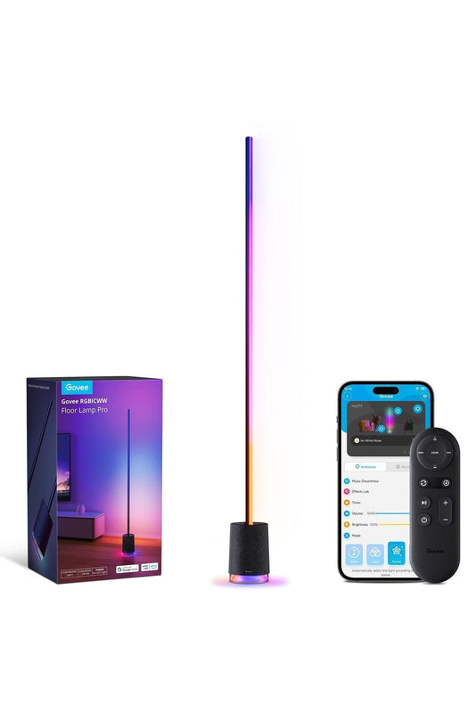 Govee LYRA stūra grīdas lampa ar skaļruni