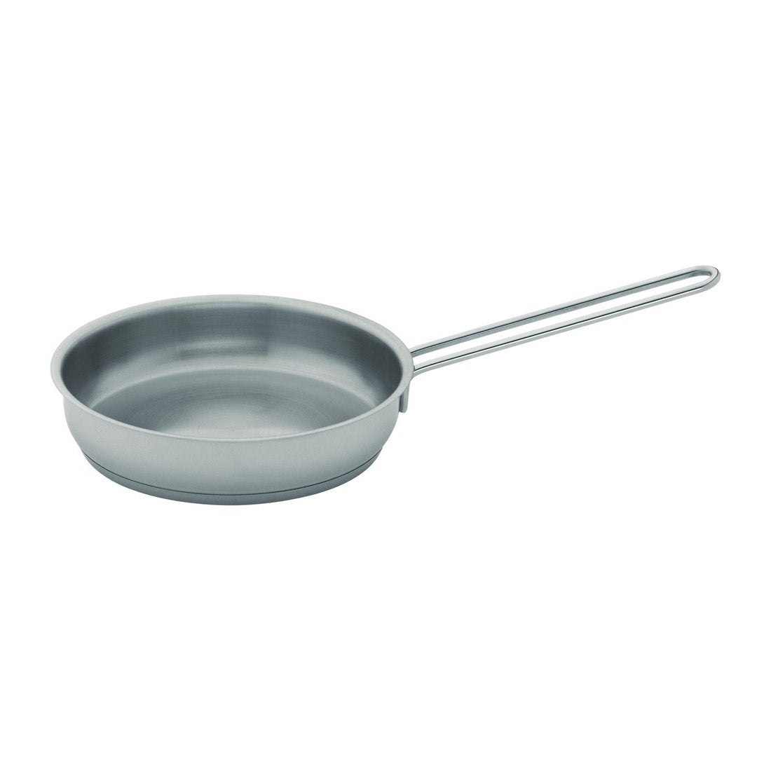 Fissler Häppchen - nerūsējošā tērauda mini panna 16cm, ideāli maziem uzkodām, piemērota indukcijai, sudraba krāsā.