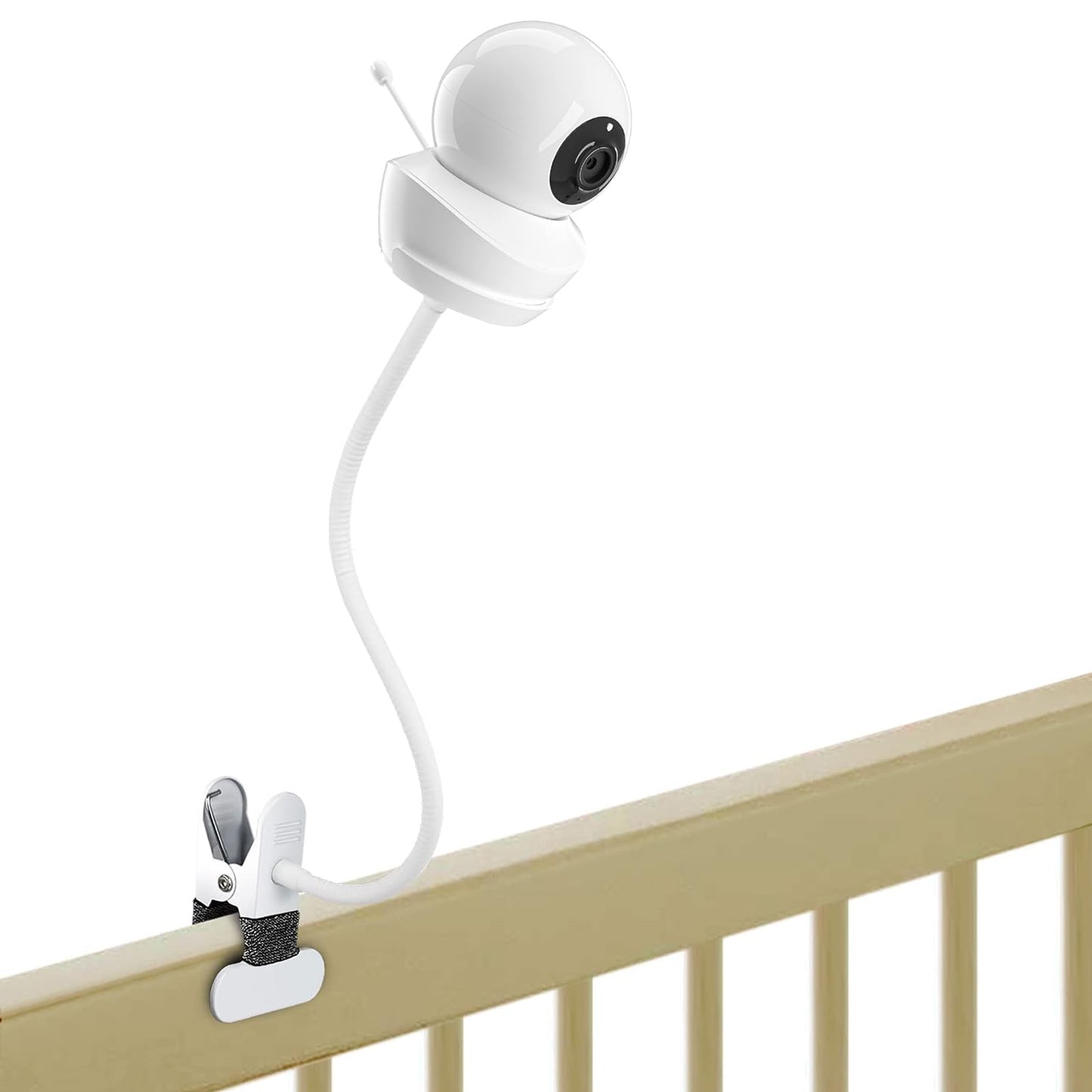 Baby monitora turētājs Babysense S2/V43, elastīgs video babyphone kameras stiprinājums, Babyfon klipsis gultiņai