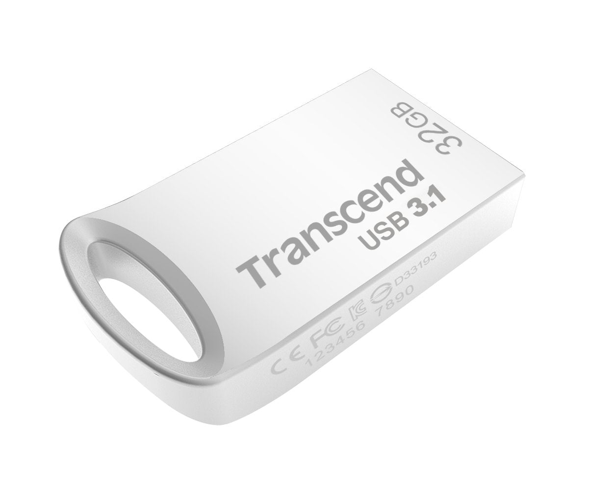 Transcend 32GB JetFlash 790 USB 3.1 Gen 1 USB zibatmiņa TS32GJF790K videi draudzīgā mazumtirdzniecības iepakojumā, melna