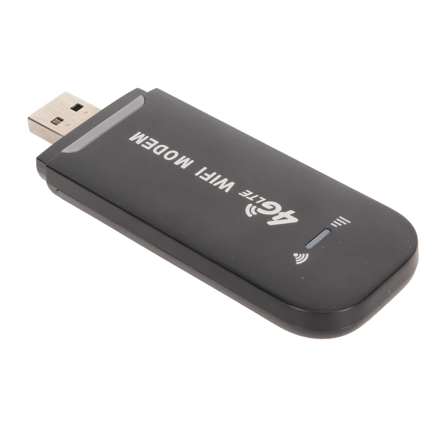 Vikye 4G LTE USB-WLAN-modems, 150 Mbit/s Pārnēsājams 4G maršrutētājs ar SIM kartes slotu, atbalsta 10 ierīces, pārnēsājams ceļojumu hotspot maršrutētājs (melns)