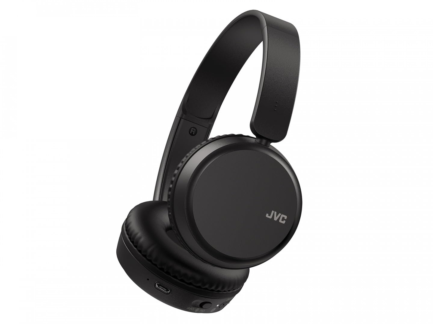 JVC On-Ear BT austiņas melnas HA-S36W-B-U - Wireless, lightweight design, deep bass, built-in microphone, long battery life.