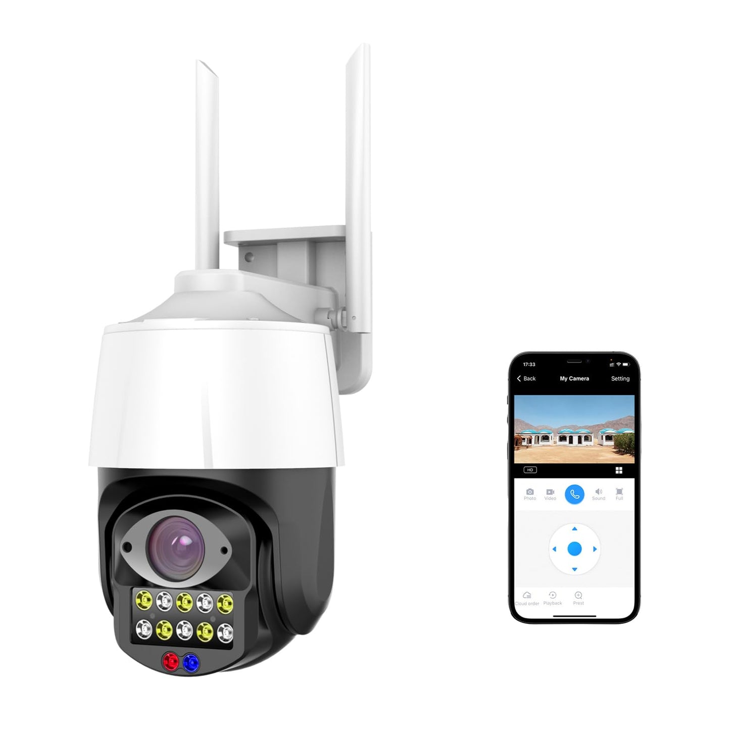 SECUEYE 4MP uzraudzības kamera 3G/4G LTE šūpošanās/noliekšana/tālummaiņa krāsa nakts redzamība cilvēku atpazīšana automātiskā sekošana IP65 ūdensizturīga TF kartes ierakstīšana