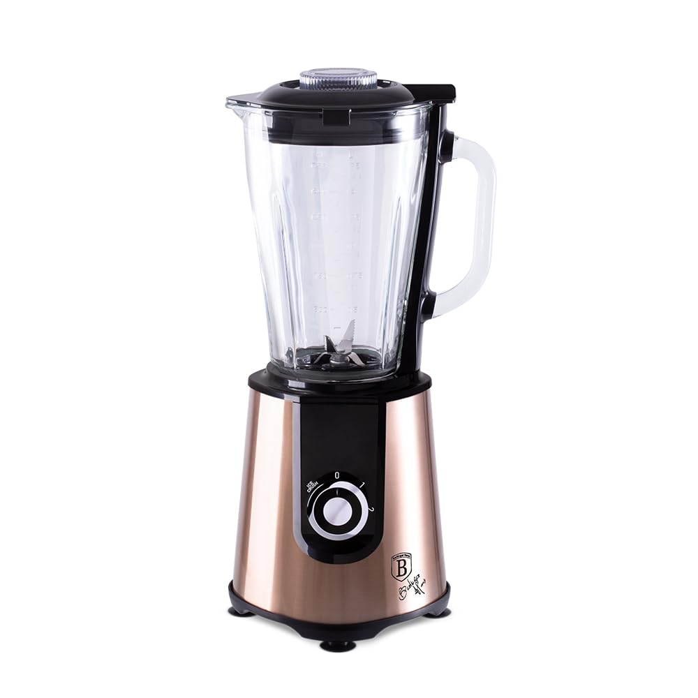 Home Impex KFT BerlingerHaus stationary mixer - 1.75L capacity, 1000W power, sleek design, versatile for various recipes.