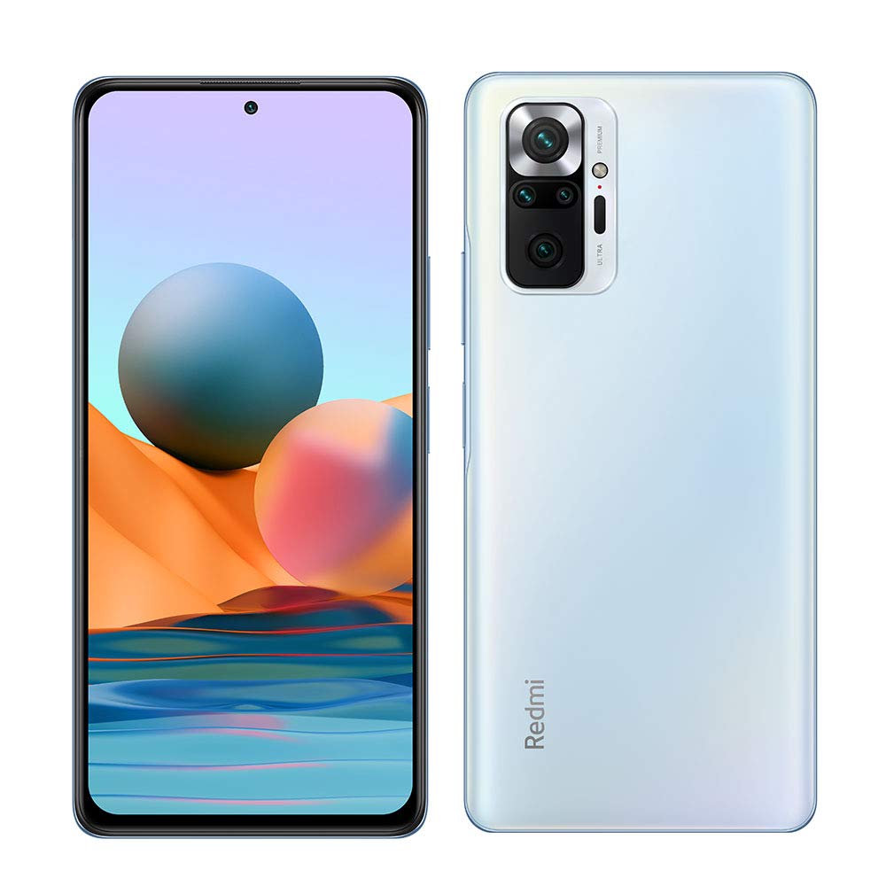 Xiaomi Redmi Note 10 Pro - 6GB RAM, 128GB storage, Ledus Zils color, 108MP camera, AMOLED display
