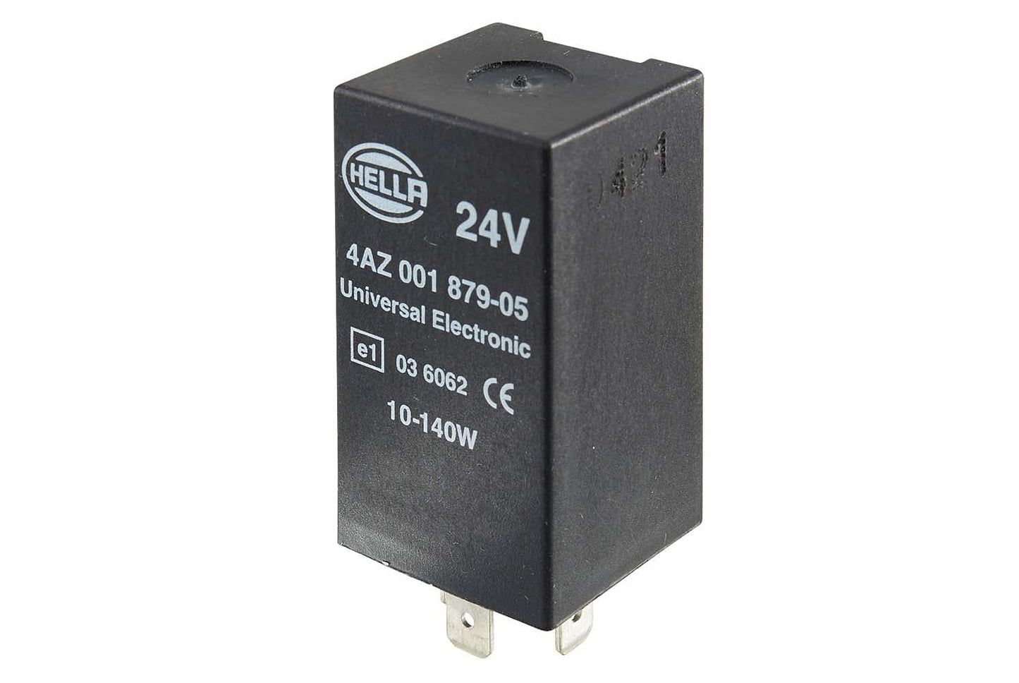 HELLA 4AZ 001 879-051 mirgošanas relejs - 24V - 3-pola - uzstādīšana - ar turētāju