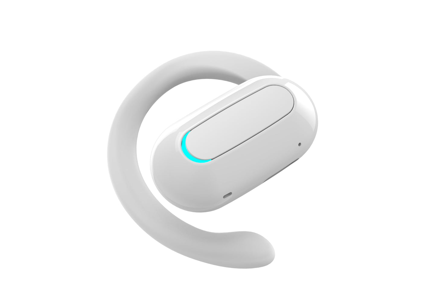 DOMIKIT Clip austiņas - Bluetooth 5.2, 15h klausīšanās, USB-C uzlāde, ērts dizains, ideāli attālinātam darbam un sportam.