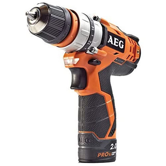 AEG akumulatora kompaktais urbjmašīna BBS 12 C2/2 Ah - viegla, jaudīga, 12V, 2 Ah akumulators, 4935446693