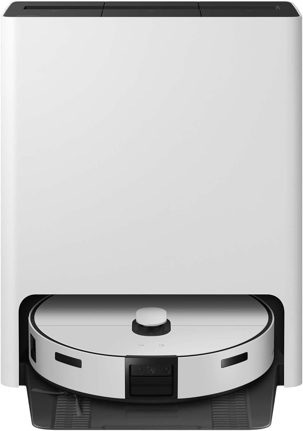 Samsung Bespoke Jet Bot Combo - AI Steam Plus robot vacuum, 5W suction, 0.25L dust, 0.1L water, Clean Station, Satin Greige.