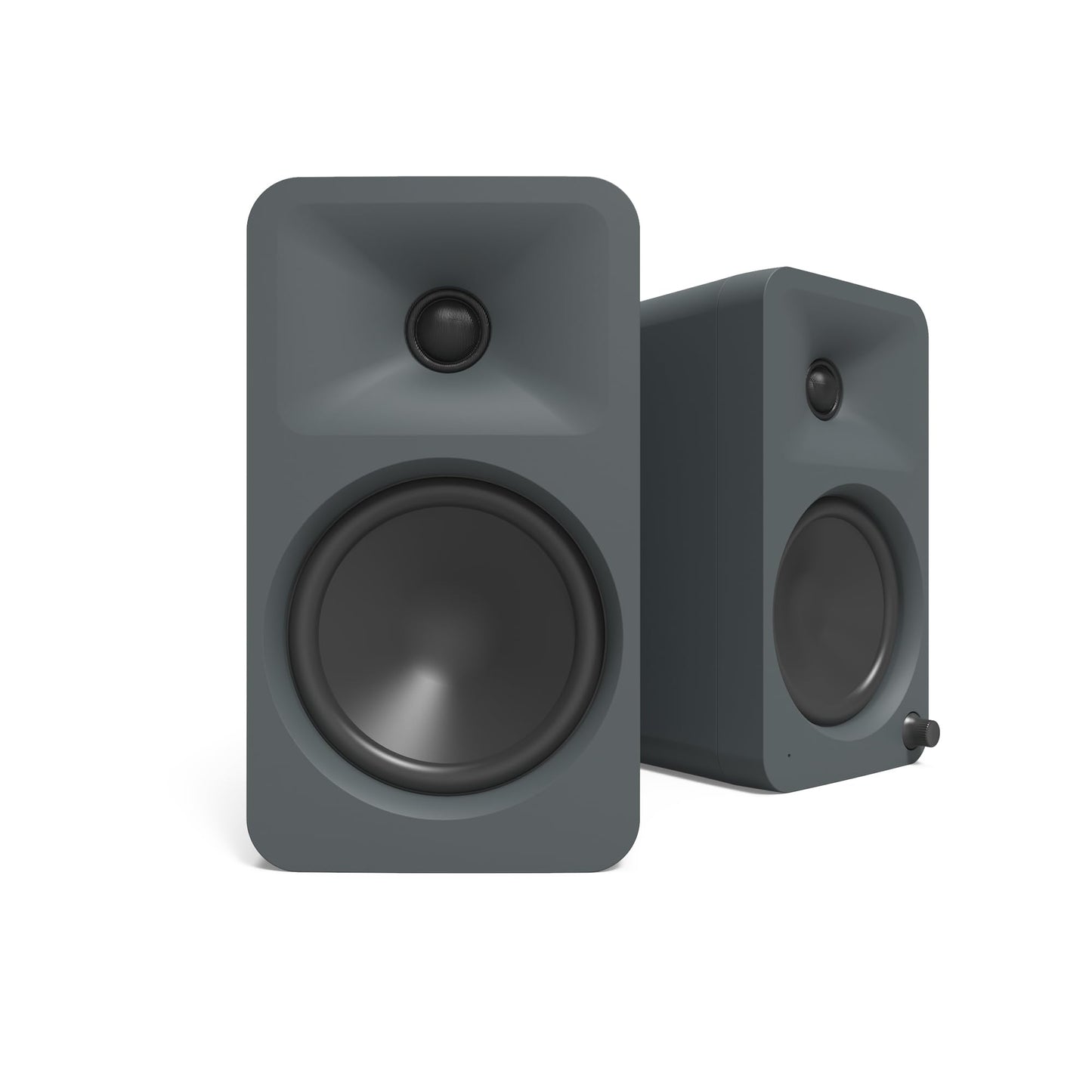 Aktīvie monitoru skaļruņi Kanto ORA4, 140W, Bluetooth 5.0, USB-C, 4 collu zemfrekvences skaļruņi, stereo pāris, pelēki