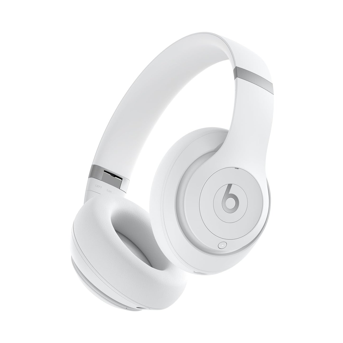 Beats Studio Pro - Pilnībā bezvadu Bluetooth trokšņu slāpēšanas austiņas, personalizēts 3D audio, matēti baltas.