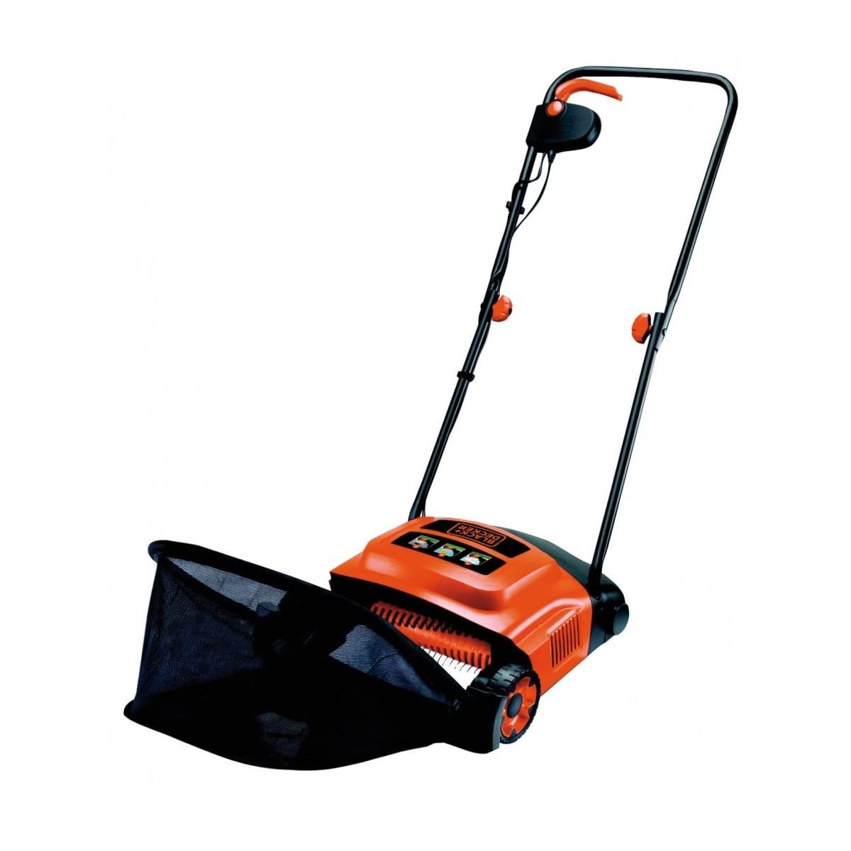 Elektriskais zāliena skarifikators BLACK+DECKER GD300, 600W, 30 cm darba platums, 3 darba augstumi