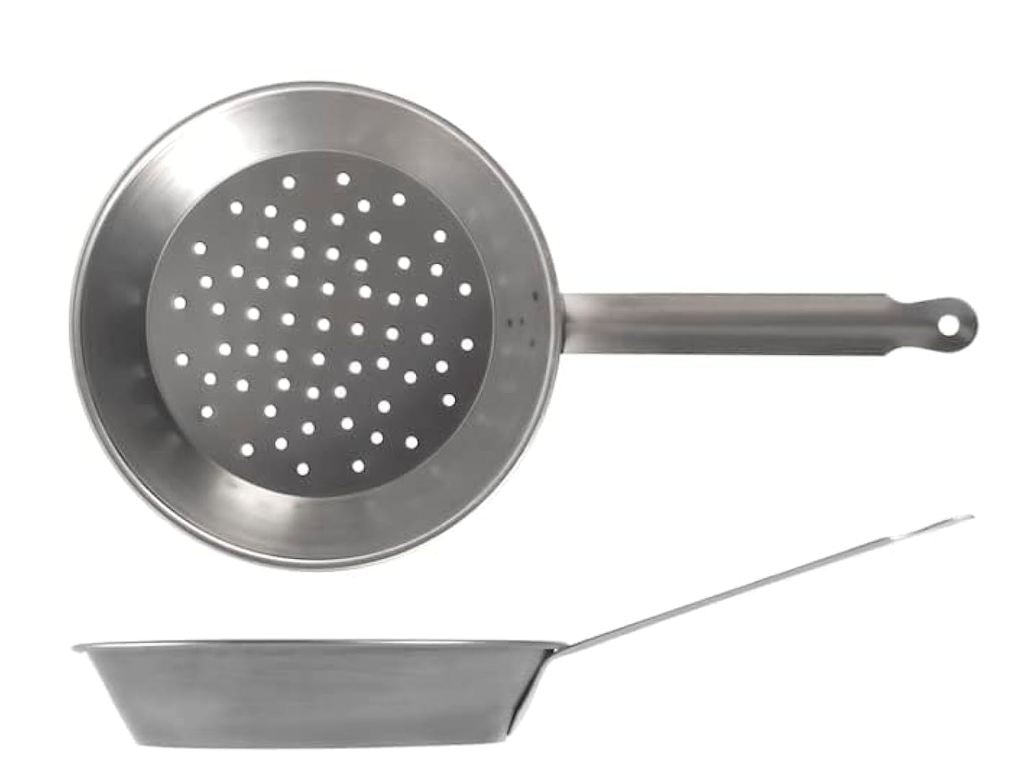Mājas 4634627 panna Castagne - smaga, neslīdošs rokturis, dzelzs, 27 cm, ideāla cepšanai un sautēšanai.