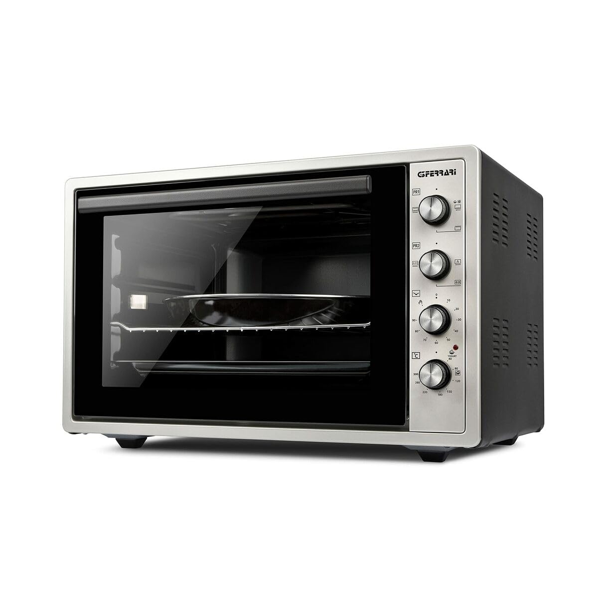 G3 Ferrari G1015400 "Rostò 58" Elektriskais cepeškrāsns ar grilu, 58 litri, 300°C, antracīts