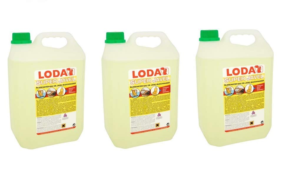 Balināšanas šķidrums Javel 3 x 5 L (kopā 15 L)