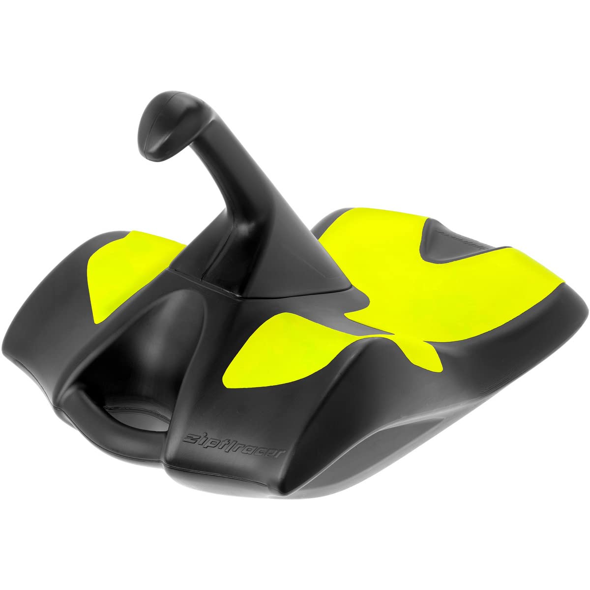 Šļūcamais ragaviņu ritenis Zipflracer Neon Yellow, jautras ragavas