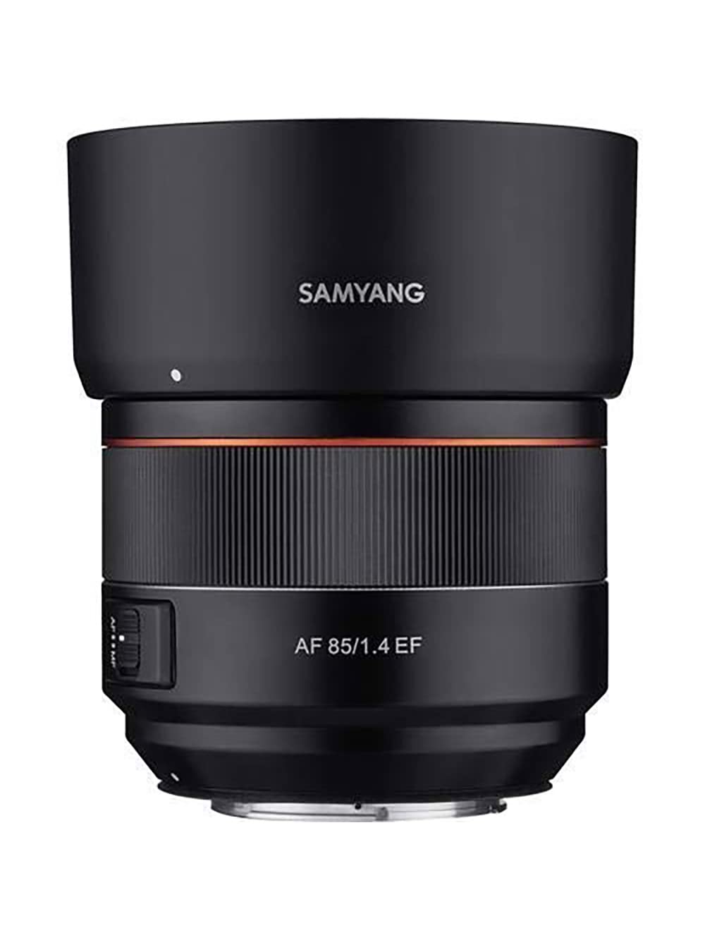 Samyang 85 mm F1.4 Augstas ātruma autofokusa objektīvs Canon EF montāžai, melns (SYIO85AF-C)