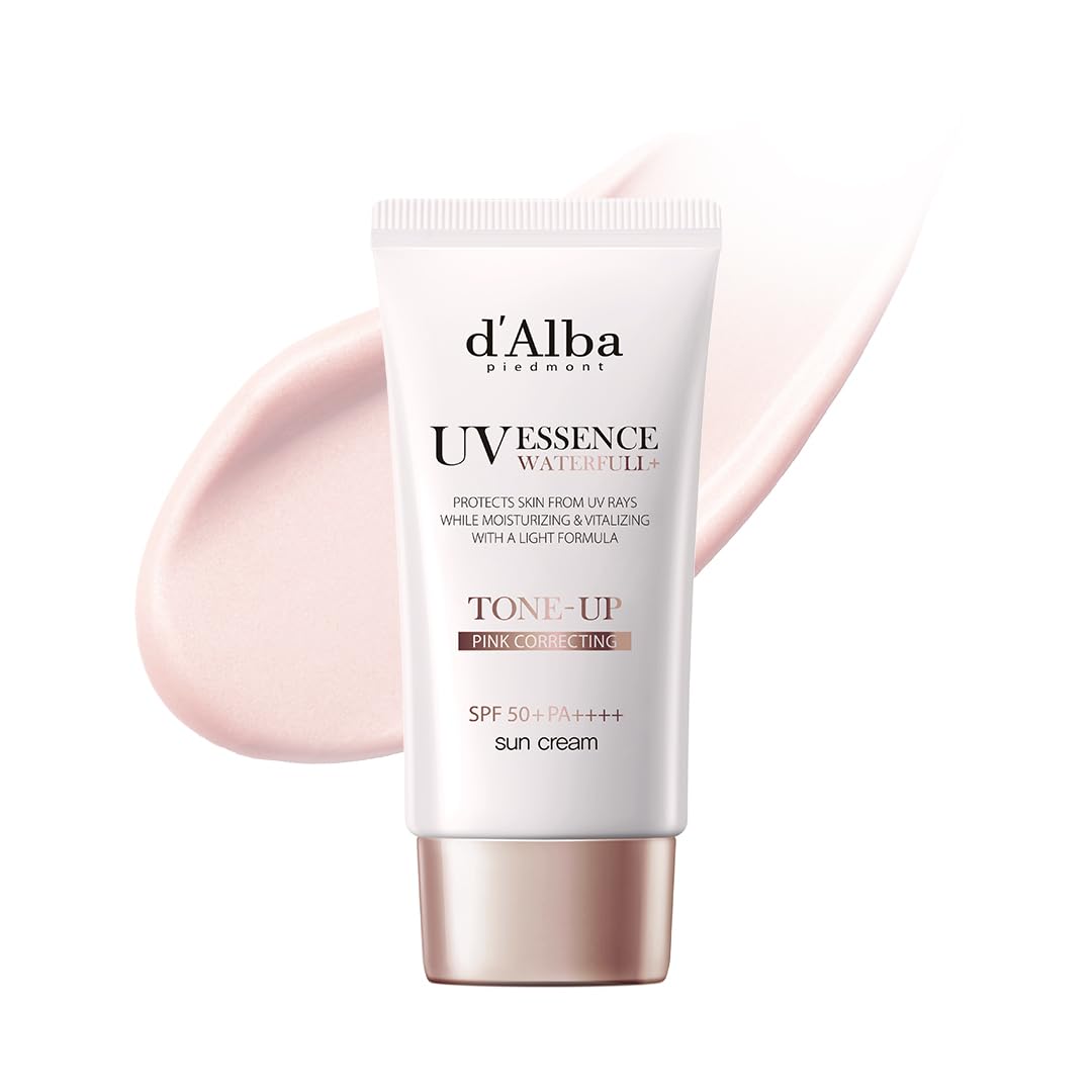 Saules krēms d'alba Piedmont Weißer Trüffel Waterfull Pink Tone-up, SPF 57.3, 50 ml