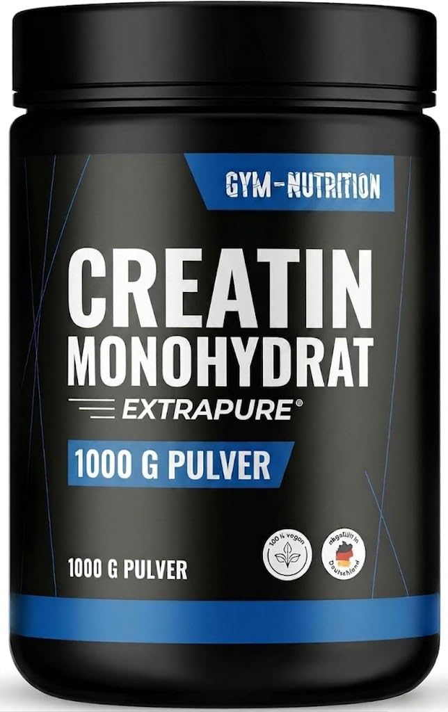 Kreatīns monohidrāts pulveris 1 kg (1000g), augstas devas kreatīns