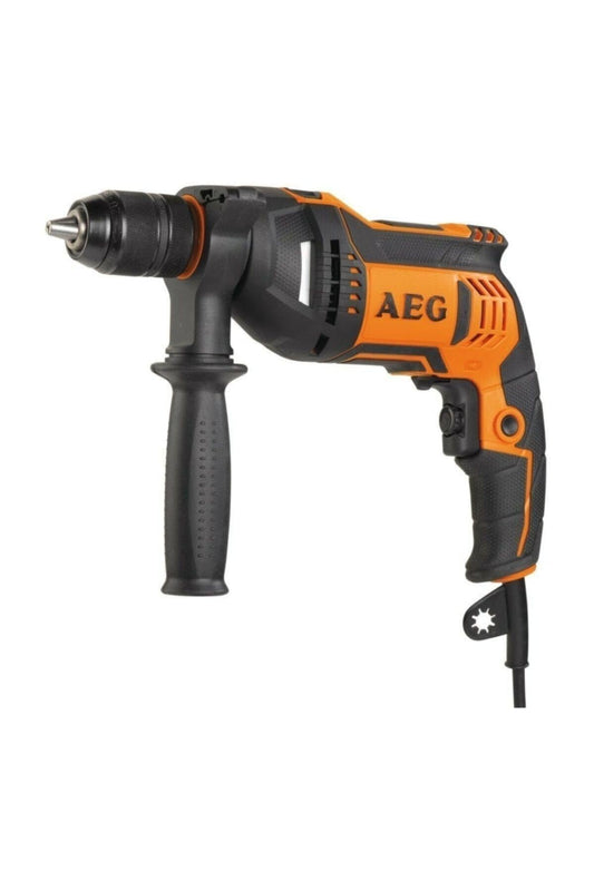 AEG urbjmašīna BE 750 R - 750W motor, variable speed, ergonomic design, ideal for drilling and screwdriving tasks.