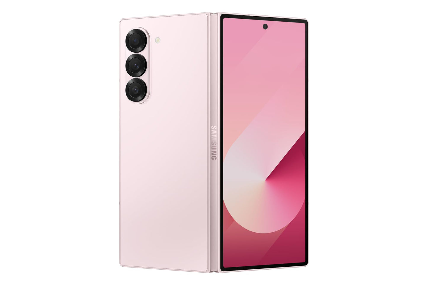 Samsung Galaxy Z Fold6 - Dual SIM, 512GB storage, 12GB RAM, Rozā color, foldable design for enhanced multitasking.