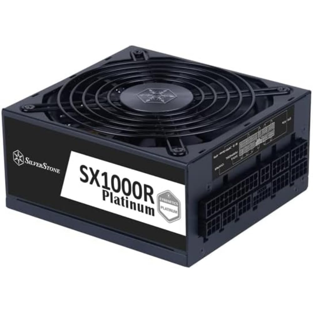 Silverstone SST-SX1000R-PL - Fully modular SFX-L power supply, 1200W, SFX12V 4.0, PCIe 5.0 compatibility.