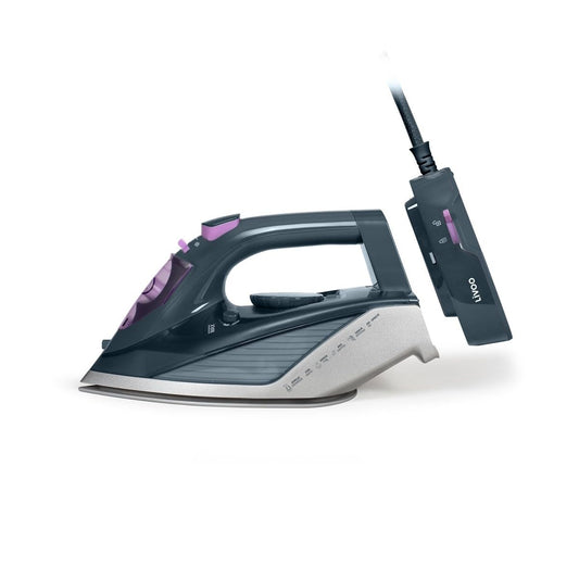 Livoo Bezvadu gludeklis DOM483 - keramikas zole, 2200 W, 350 ml, regulējams termostats, tvaika jauda 0-30 g/min