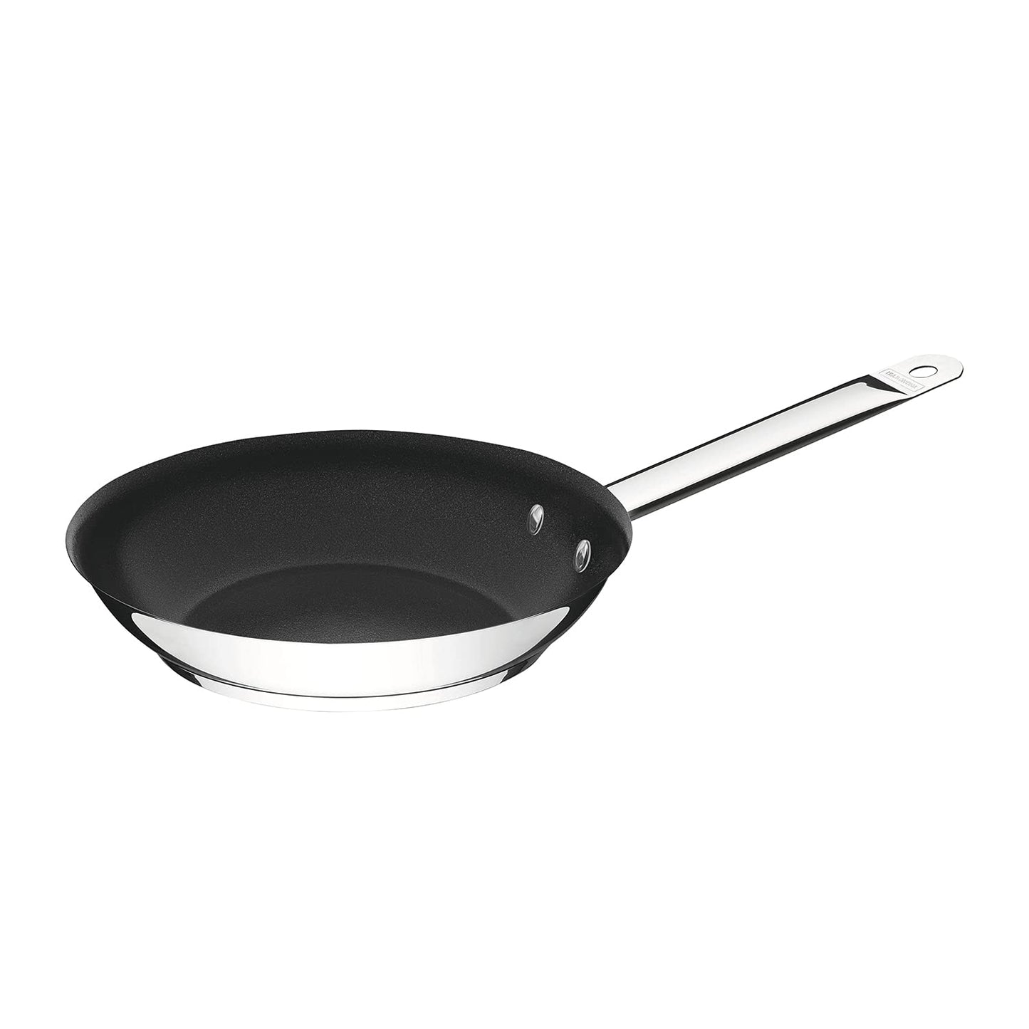 Tramontina panna - Ø 26 cm, nerūsējošais tērauds, nelipīgs pārklājums, dziļa cepšanas panna, piemērota visiem plīts veidiem