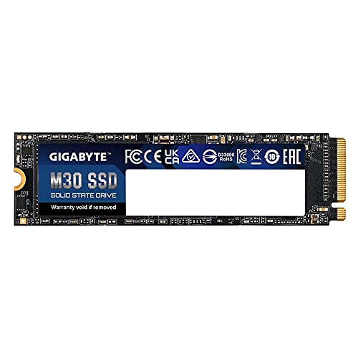 GIGABYTE ME30 SSD GP-GM30512G-G - 512GB, high-speed storage, compact design, ideal for gaming and data transfer.