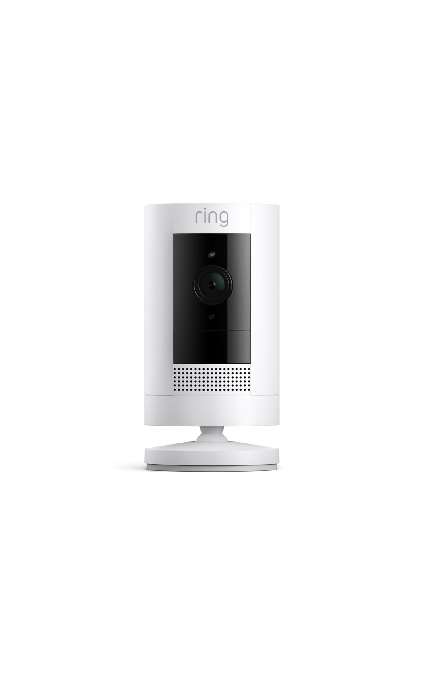 Āra drošības kamera Ring Stick Up Cam Battery ar akumulatoru, 1080p HD video, Wi-Fi, izturīga pret laikapstākļiem, saderīga ar Alexa